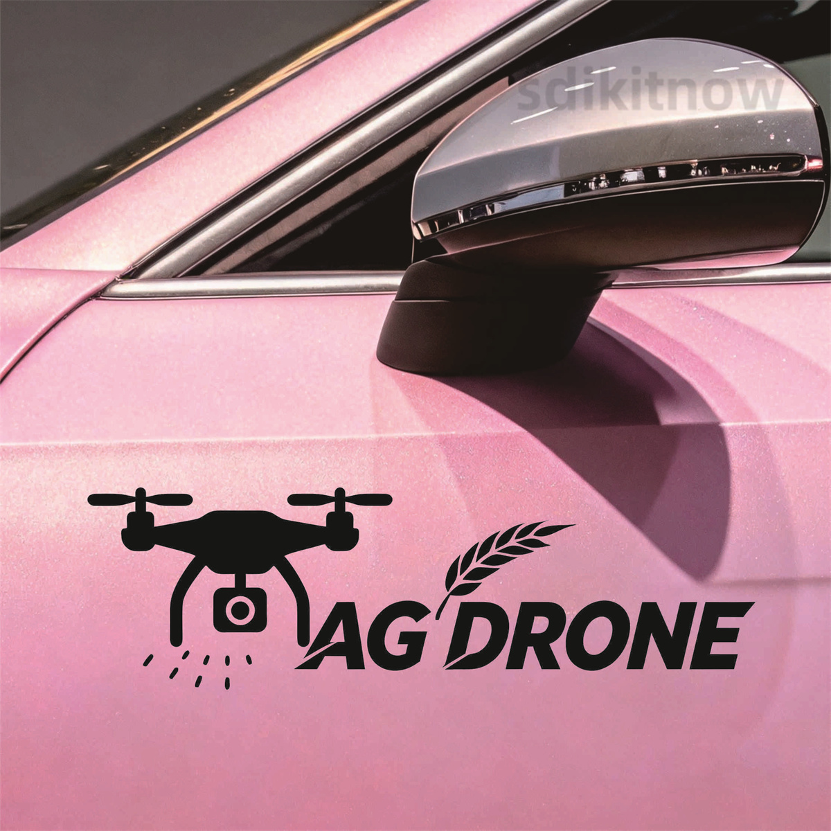 AG DRONE Farm Spraying Vinyl C - Agriculture Farming Words review and price