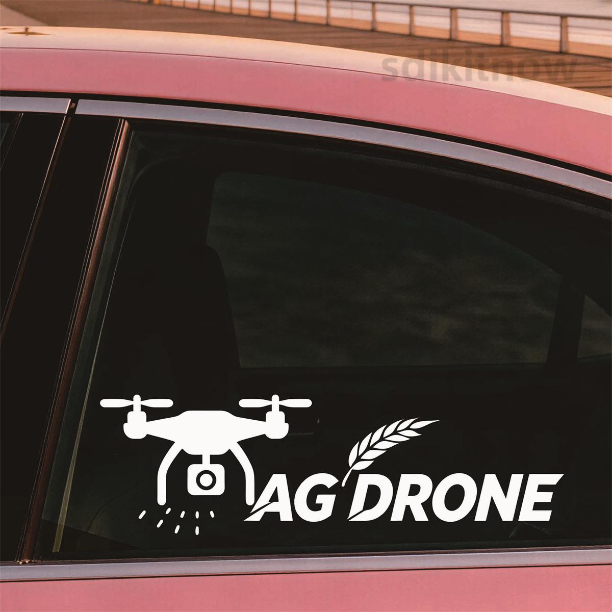 AG DRONE Farm Spraying Vinyl C - Agriculture Farming Words review and price