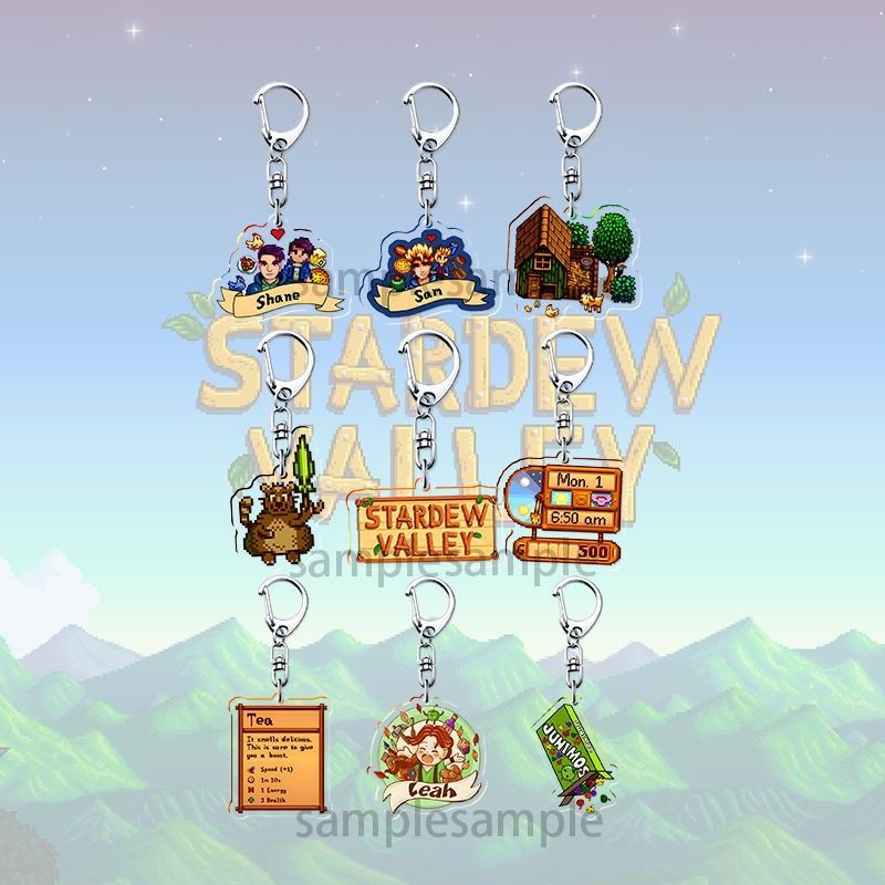 Stardew Valley Pixel Acrylic K - Farming Japan review and price